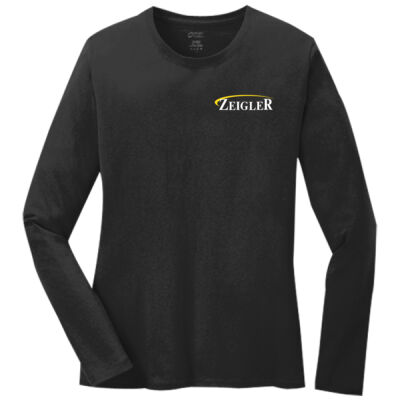 Zeigler - Ladies Long Sleeve Core Cotton Tee Thumbnail