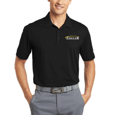 Zeigler - Dri FIT Vertical Mesh Polo Thumbnail