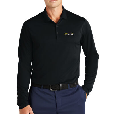 Zeigler - Dri FIT Micro Pique 2.0 Long Sleeve Polo Thumbnail