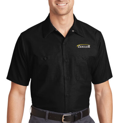Zeigler - Long Size, Short Sleeve Industrial Work Shirt Thumbnail